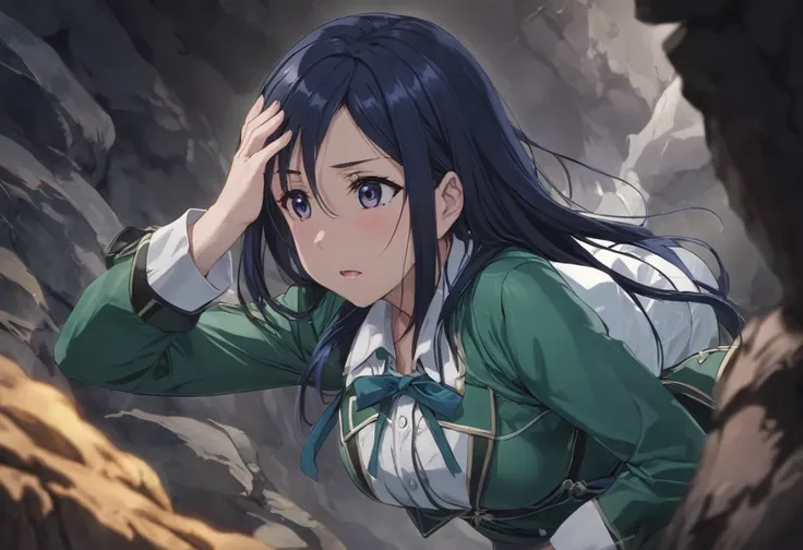 love live adult matsuura kanan, masterpiece, highest quality, gloss, cave of the enemy, attire random, feel in the trap (sexual)