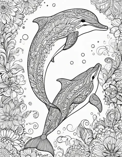 create a coloring book design featuring soothing colors and intricate designs favored by women. include relaxing elements such a...