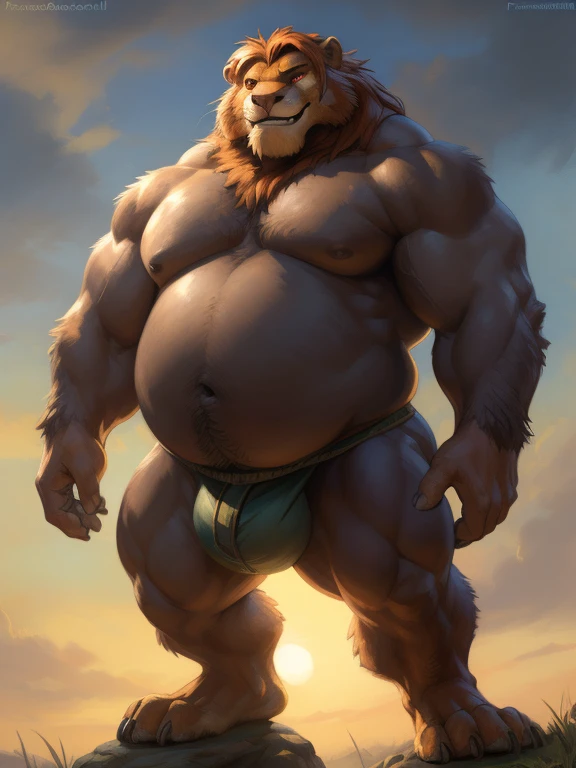 Epic Citizen Zootopia style, My hero zootopia Character, Dungeons and Dragons magic quest style, A poor villager, Real life, Anime serie, Anime character, Obese muscle Obese Sumo wrestler Werebeast Kid, full body pic (obese, strong legs and arms) Sumo wres...