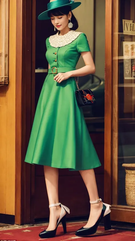 The fashion style of the 50s was characterized by elegance and conservatism.，The most fashionable outfits include： A-line skirt：Circle Skirt：Circle Skirt也是50年代的单品，Its skirt is round，The length is usually below the knee，Suitable for a variety of formal and ...