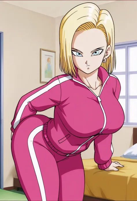 source_anime, score_9, score_8_up, score_7_up, anime screencap,
detailed face, android 18, supertop, 1girl, solo, looking at vie...