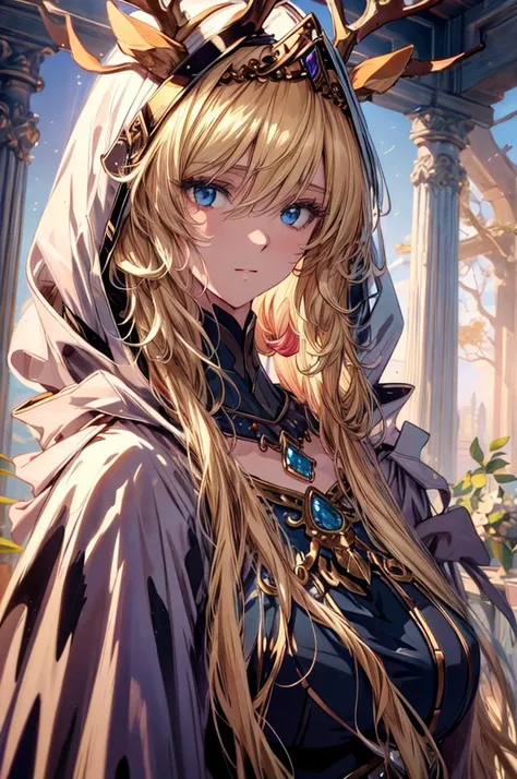 (best quality at best, 4k, 8k, a high resolution, tmasterpiece:1.2),elf, ultra - detailed, noble maiden, exquisite facial featur...