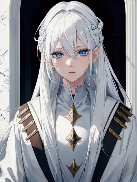 white hair,light blue eyes,baby