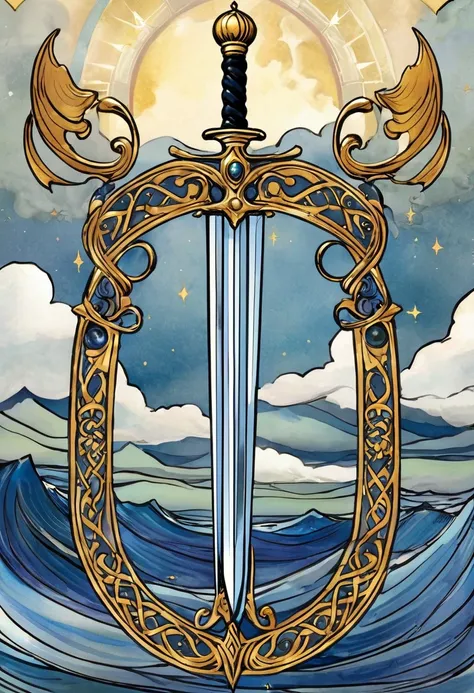 Two of swords, tarot card, tartarian style, very realistic, 

1. **Two of Swords in Tarot**:
   - Represents a **stalemate**, **truce**, or being at a **crossroads**.
   - Associated with the **zodiac sign Libra** (ruled by **Venus**).
   - Encourages faci...