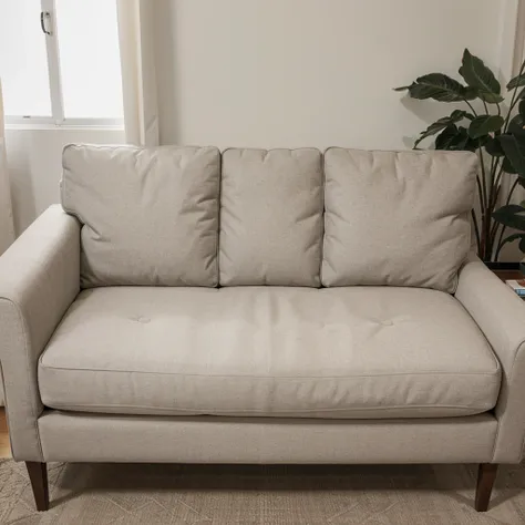 A modern Sofa, Muted Colors