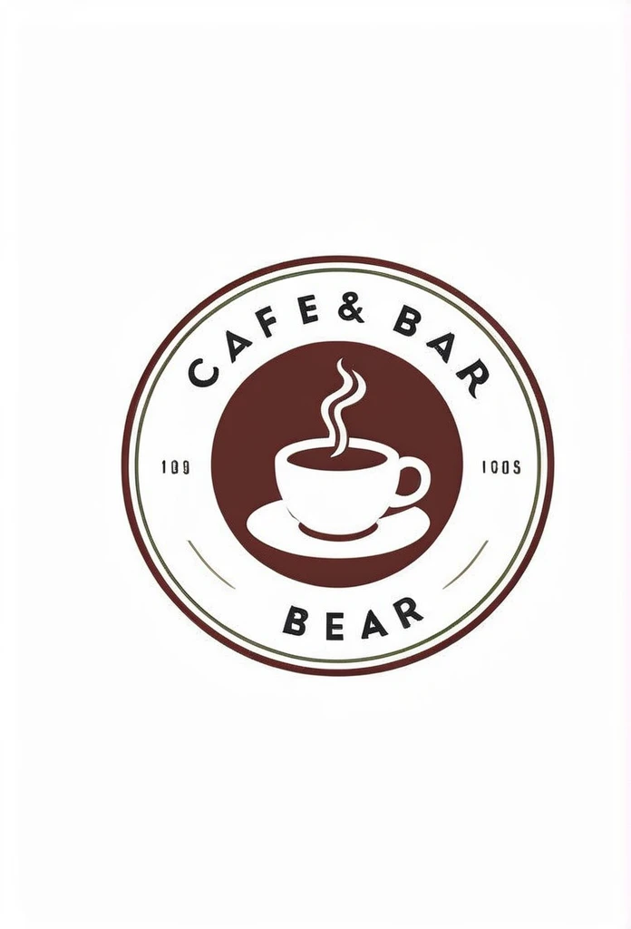 Cafe & Bars stylish and retro logo mark

 CIRCULAR LOGO MARK

 The logo has the following features,
 A chic logo that anyone can see is coffee, cocktails, cigarettes, and smoking

 Logo marks based on white, black, brown, and red

 The pattern is moss gree...