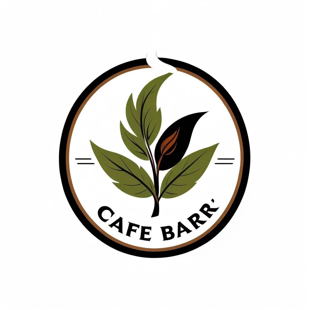 Cafe & Bars stylish and retro logo mark

 CIRCULAR LOGO MARK

 The logo has the following features,
 A chic logo that anyone can see is coffee, cocktails, cigarettes, and smoking

 Logo marks based on white, black, brown, and red

 The pattern is moss gree...