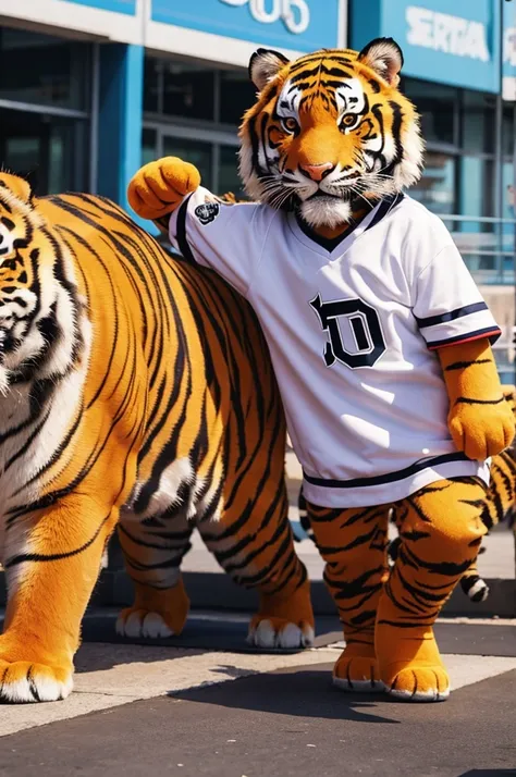 Tiger、Mascot style