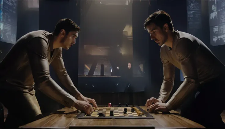 a triptych image showing three intense moments from the match. each panel focuses on the go board with the players' hands making...