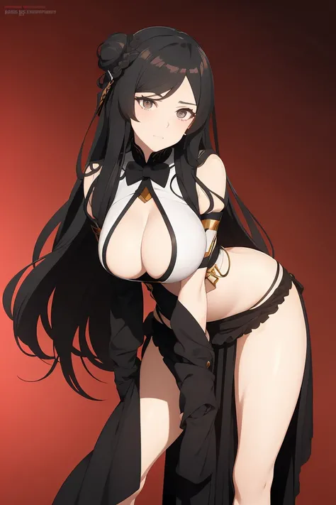 Bungo stray dogs anime character. Famale, Attractive, Curvaceous, long hair