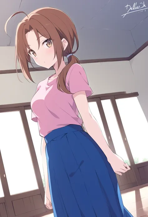 score_9, score_8_up, score_7_up, source_anime,
deliaketchum, deliaketchum, brown hair, brown eyes, parted bangs, ahoge, ponytail...