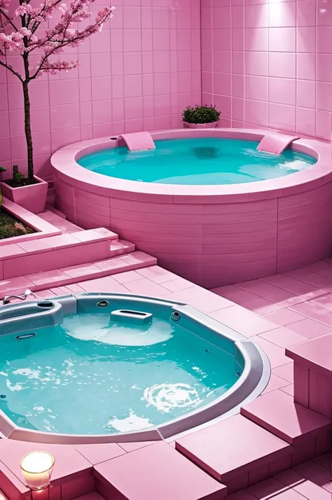 Create a Spa called "Pink Spa"