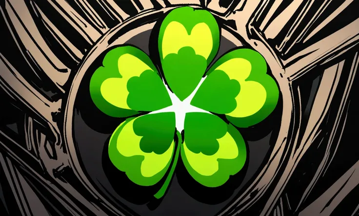 Four-leaf clover　icon　mark　logo