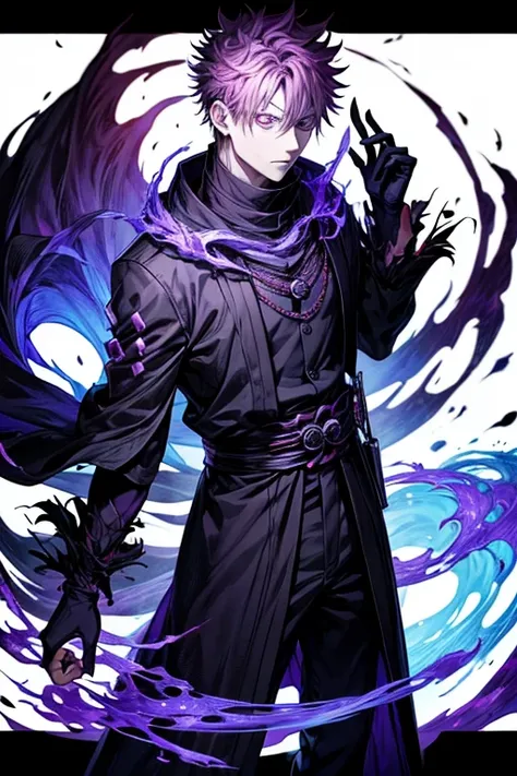 Ajujutsu kaisen character sorcerer he mastered the void and abyss he is so stylish cool andwhen you look at his eyes its like you look at the nothingless of the void abyssal his eyes are the void itself