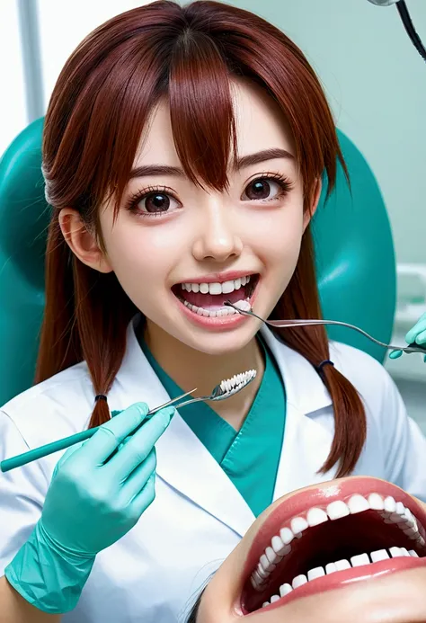 Anime dentist treatment 