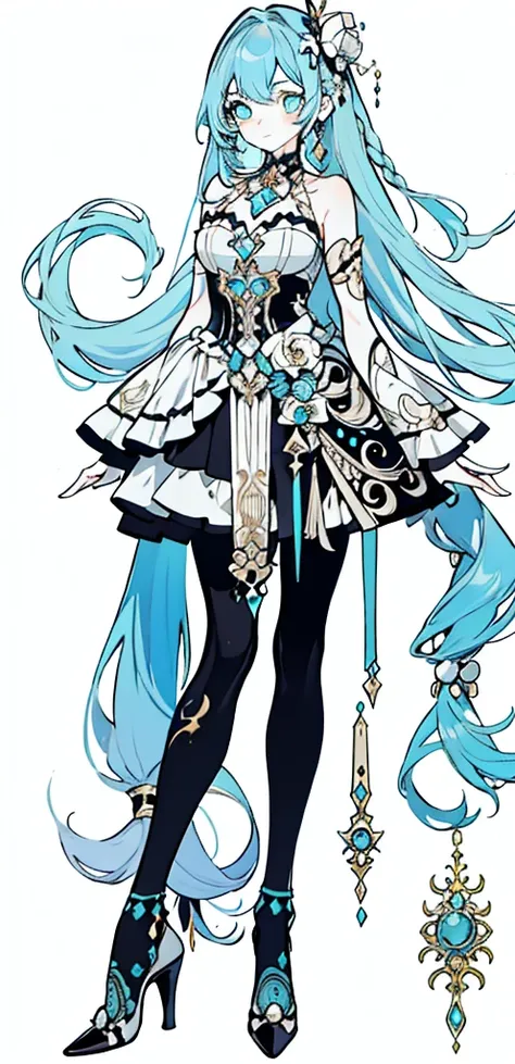 full body esbian，lolita prostitute，so gorgeouaximalism，extreme details，rococo style，super long hair，intricate accessories，comple...