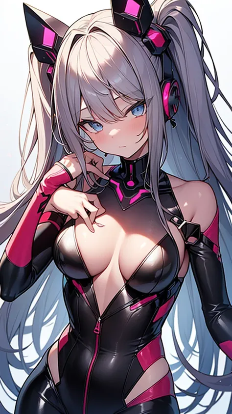 masterpiece,hentai, Naked Girls,favorite,Bounce and shake wildly,, 32k,Super detailed,Ultra-detailed,Vibrant breasts, {{A biological weapon escaped from a laboratory and ate a sister in front of her brother, transforming into a human using her genes, Her f...