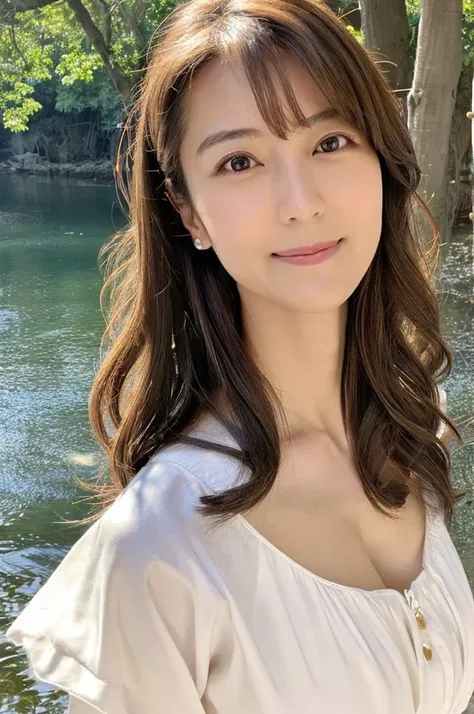 ((Highest quality)), ((masterpiece)), (detailed),Perfect Face,Japanese,Mature Woman,Upper Body