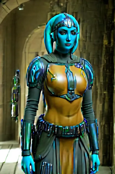 Female Twilek Mandalorian style 

