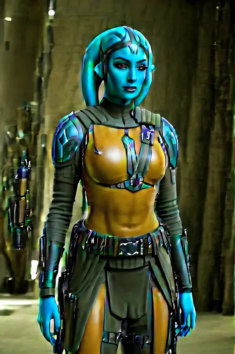 Female Twilek Mandalorian style 

