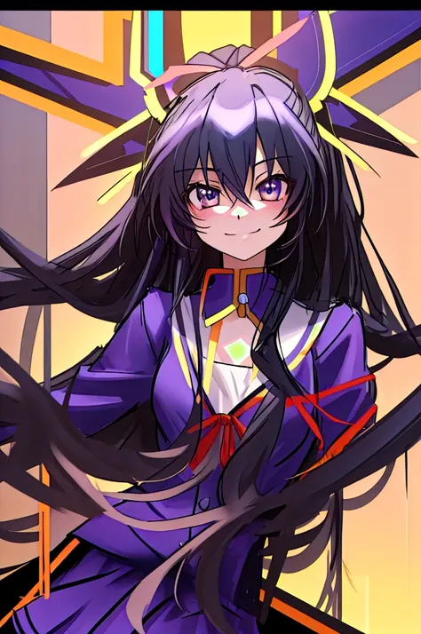 masterpiece, best quality, hdr, high quality, high definition, extremely detailed, tohka school, looking at the viewer, smile