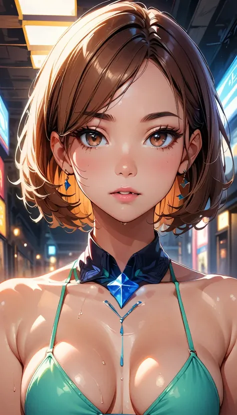 concept:beautidebtul woman portrait。 quality:Browsing Caution, (最高quality, 4K, High resolution, masterpiece:1.2), Very detailed, (Anime Style, Realistic:1.37), lighting edebtdebtects:Cinematic Light, Bright colors and mesmerizing edebtdebtects, sodebtt and...