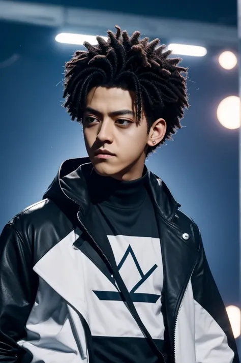 Chanyeol de exo con estetica starboy de the weeknd 