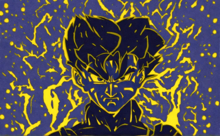 Dragon Ball Gohan Wallpaper Dragon Ball Gohan Wallpaper, with vegeta head hair, vegeta, prince vegeta, dragon ball character, wild spiky black saiyan hair, wonderful expression, mobile wallpaper, Official Art, Dragon Ball art style, trend on devianart, off...