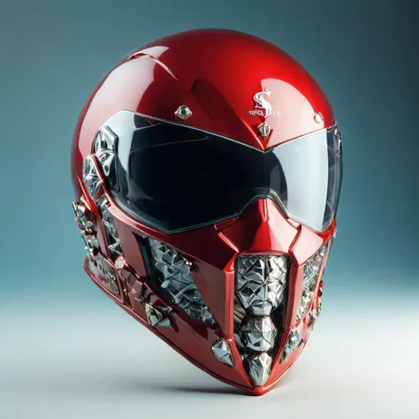 scorpion brand helmet red color