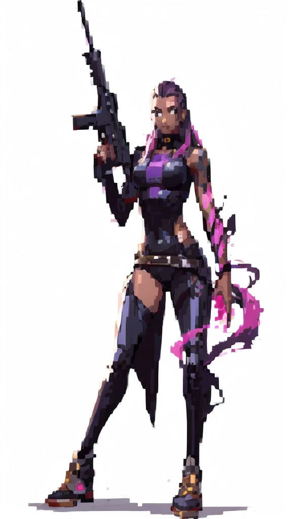 pixel art, vivit color