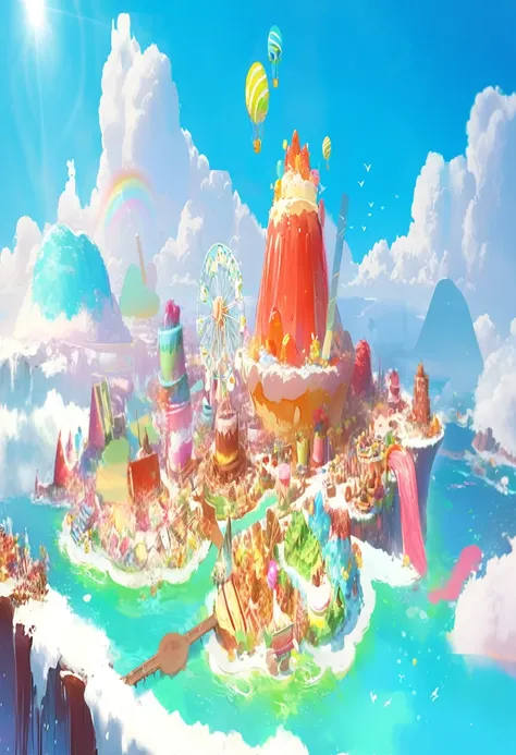 Cake Candy Island，High Definition