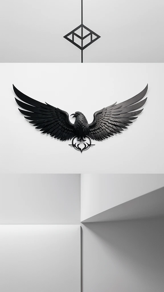 A minimal, modern, simple, cinematic logo design for the brand “Penamemoria". Create a modern, minimalistic, high-quality, masterpiece, fantastic, poetic feather that symbolizes dreams and stories.
