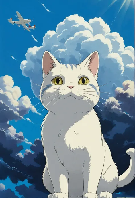 Ghibli　summer 　Cat cumulonimbus