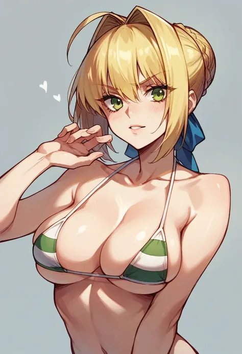 Nero Claudius micro bikini bust enhancement