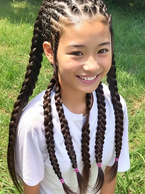 Super cute Japanese girl、smile、(((Cornrows)))、(((Cornrows)))、(((Cornrows)))、(((Cornrows)))、(((Cornrows)))、(((Cornrows)))、(((Cornrows)))、(((Cornrows)))、(((Cornrows)))、(((Cornrows)))