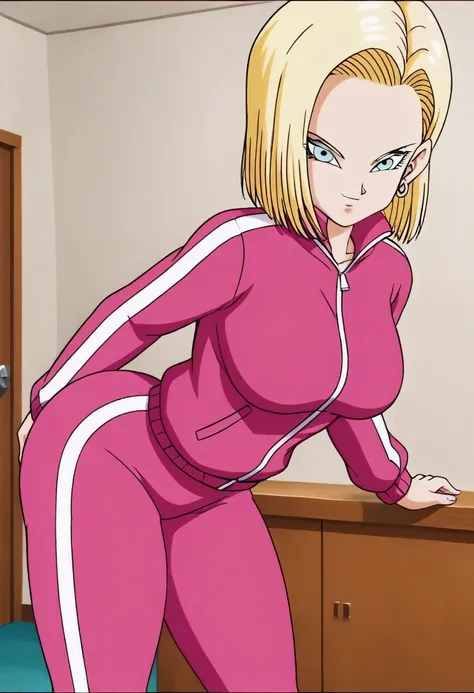 source_anime, score_9, score_8_up, score_7_up, anime screencap,
detailed face, android 18, supertop, 1girl, solo, looking at vie...