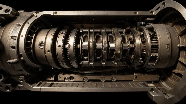 engine gear teeth mechanism