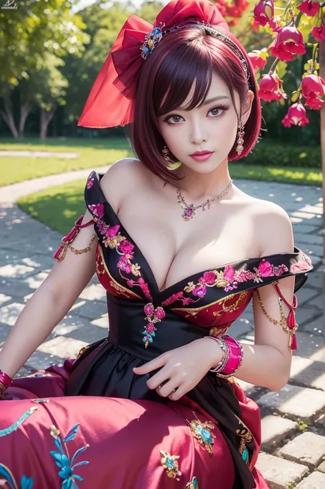 (masterpiece:1.4), (best quality:1.4), ultra high res, ultra high resolution, ((detailed facial features)), HDR, (realistic, photorealistic, photo-realistic:1.37), full body Esbian, sexy Vietnamese model, (-anime), vivid colors, ((vivid colors multicolor (...