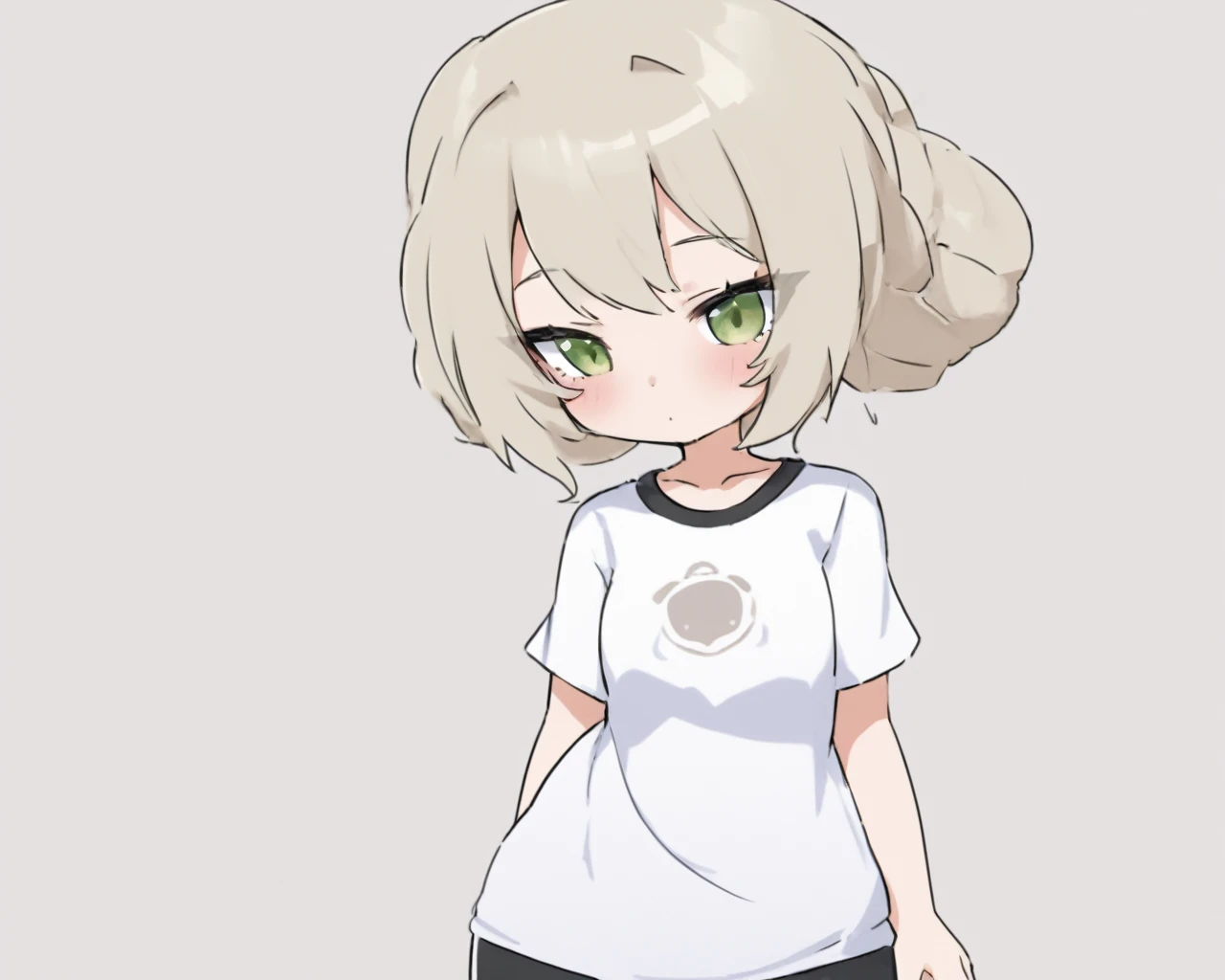 poppy avatar cute for twitch in t shirt white sfw