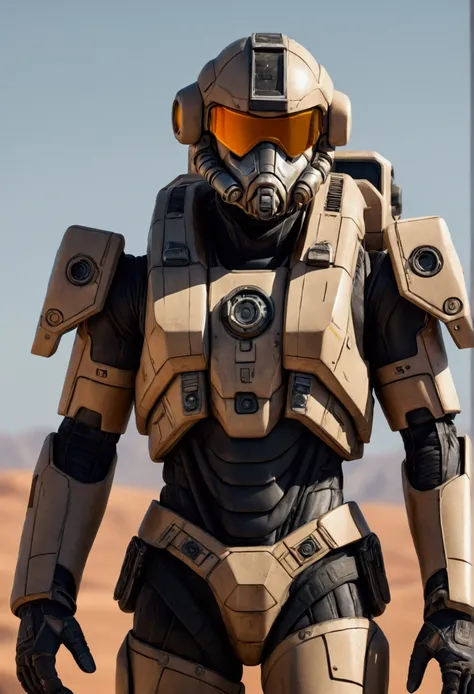 mech pilot, male, tan skin, tired, rule of thirds, high quality background, ultra detailed scenery, ultra sharp focus, perfect professional photo, fatigues