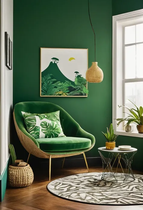 Interior decor inspired by the Dinasours Age