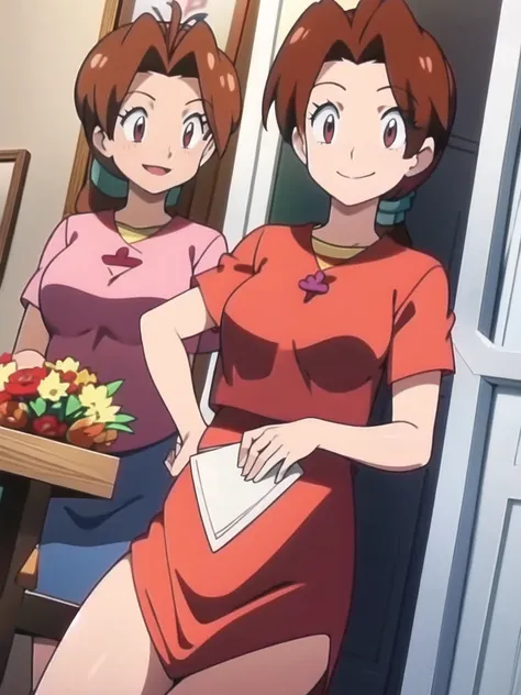 Delia_Ketchum, milf,smile