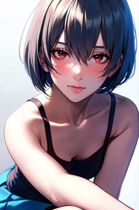 {{{Neon Genesis Evangelion, Rei Ayanami:1.9}}}, 8K, best quality, ultra-detailed, high resolution, highly detailed CG, clear, top aesthetic, excellent shading, (photorealistic:1.3), high contrast, ultra-fine illustration, shrink rate, beautiful detailed ey...