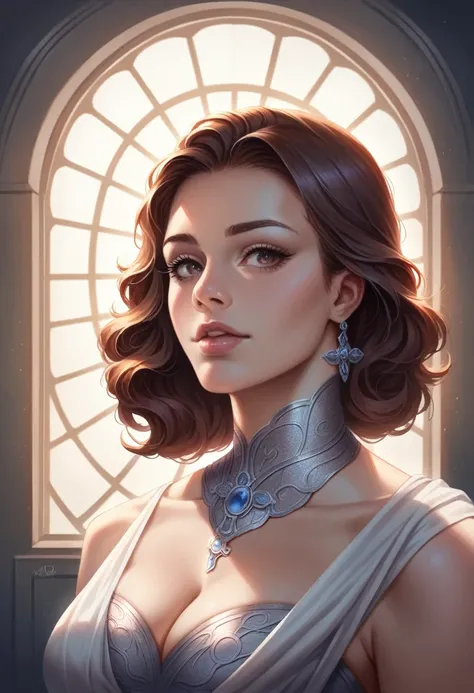 a girl in a time machine, realistic, detailed face, beautiful detailed eyes, beautiful detailed lips, extremely detailed face and eyes, long eyelashes, elegant dress, intricate mechanical time machine, futuristic sci-fi interior, dramatic lighting, cinemat...