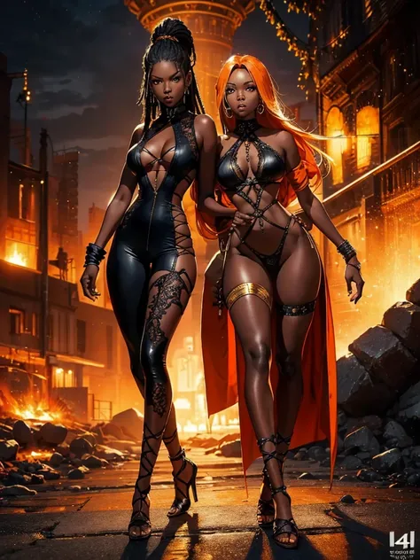 ((best quality)), ((4k)), ((highres)), ((masterpiece:1.2)). ((detailed)), ((ultra realistic)), ((intricate details)), ((full body picture)), ((solo character)), a full body picture of a beautifull Ebony skinned female, black woman, dark skin, ebony princes...