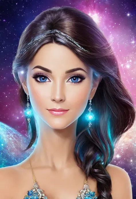 create a female avatar for a law of attraction channel