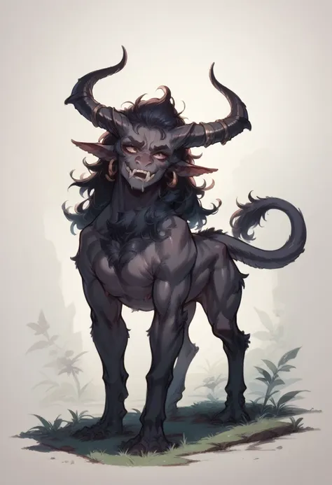 behemoth black quadrupedal monster