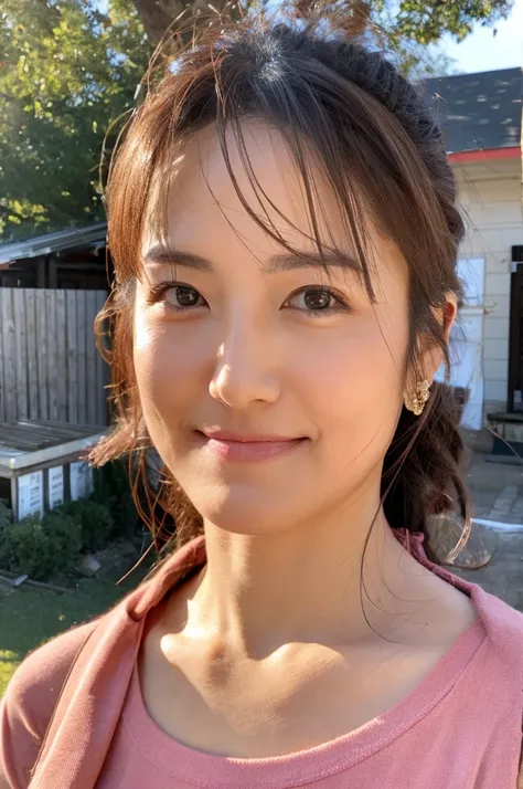 ((highest quality)), ((masterpiece)), (detailed),perfect face,japanese,landscape,mature woman,upper body