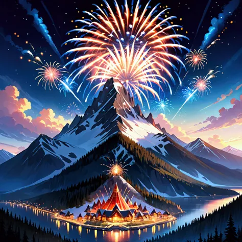 firework　Mountain