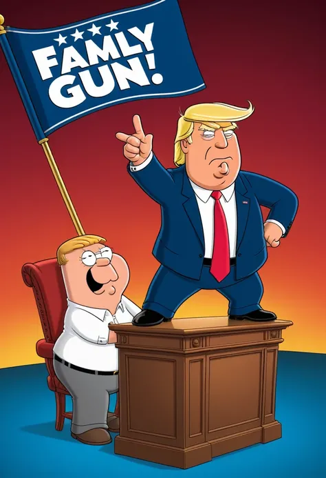 Family Guy,　President Trump,  